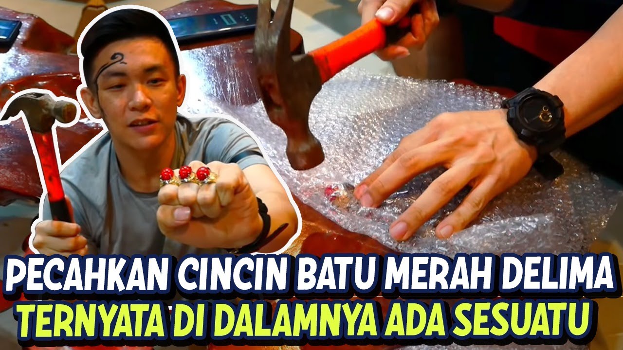 PECAHIN CINCIN BATU MERAH DELIMA KAYAK VLOG PAK AHOK BTP #CINCINAHOK