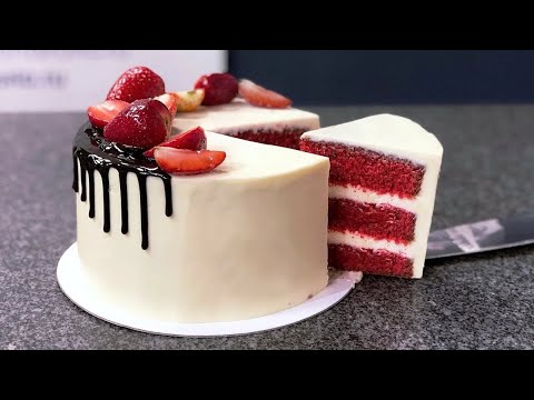 Торт Красный бархат САМЫЙ УДАЧНЫЙ РЕЦЕПТ!!! Red velvet cake