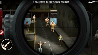 Sniper Zombie 3D R1 Boston Mission 27 Unexpected Attack Survive The Attack Of Fatman Zombies