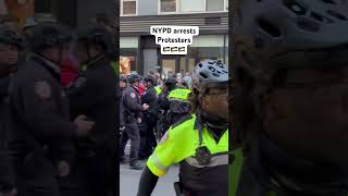 🇵🇸 New York City Nypd Arrests Protesters