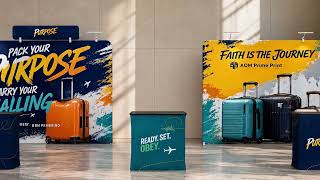 30ft Inline Trade Show Booth Ideas | AOM Displays