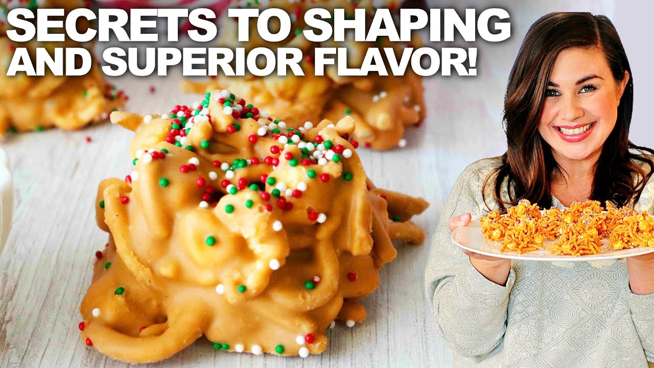 Как сделать печенье «Стог сена» более красивым и вкусным