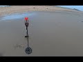 Dtection sur les plages  le minelab vanquish 540 affiche de bonnes performances sur sable mouill