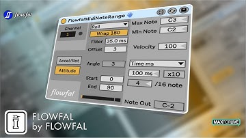 DEMO - Theremin - Flowfal MaxforLive Motion Control Device for MaxforLive