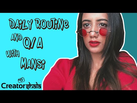Daily routine and Q/A video by mansinghh_ @wellnessdiary.ps #creatorshala #creatorshalablogger - video from Creatorshala