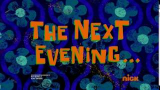 The Next Evening... | Spongebob Time Card #121