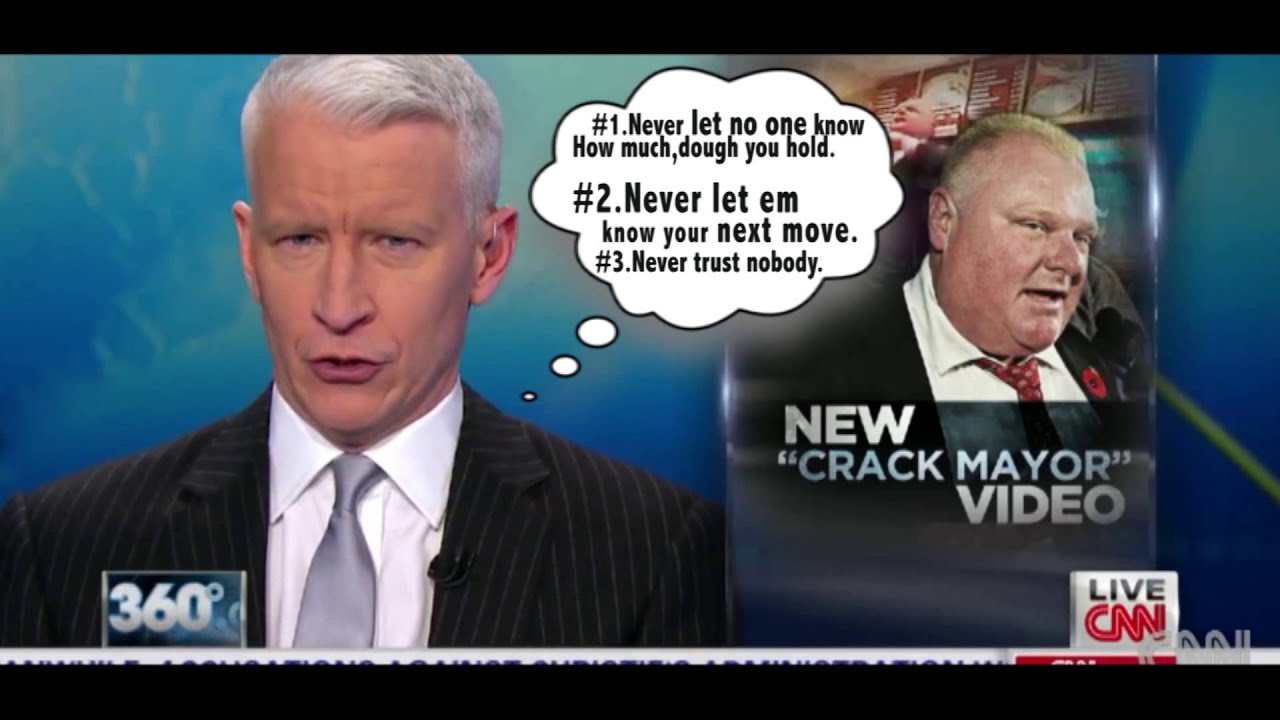 POP UP VIDEO - ROB FORD - TORONTO CRACK SMOKING MAYOR SPEAKING PATIOS