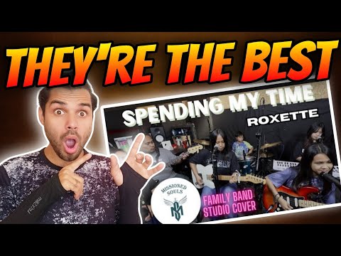 Spending My Time by Roxette | Missioned Souls | Family band - studio cover //Reaction