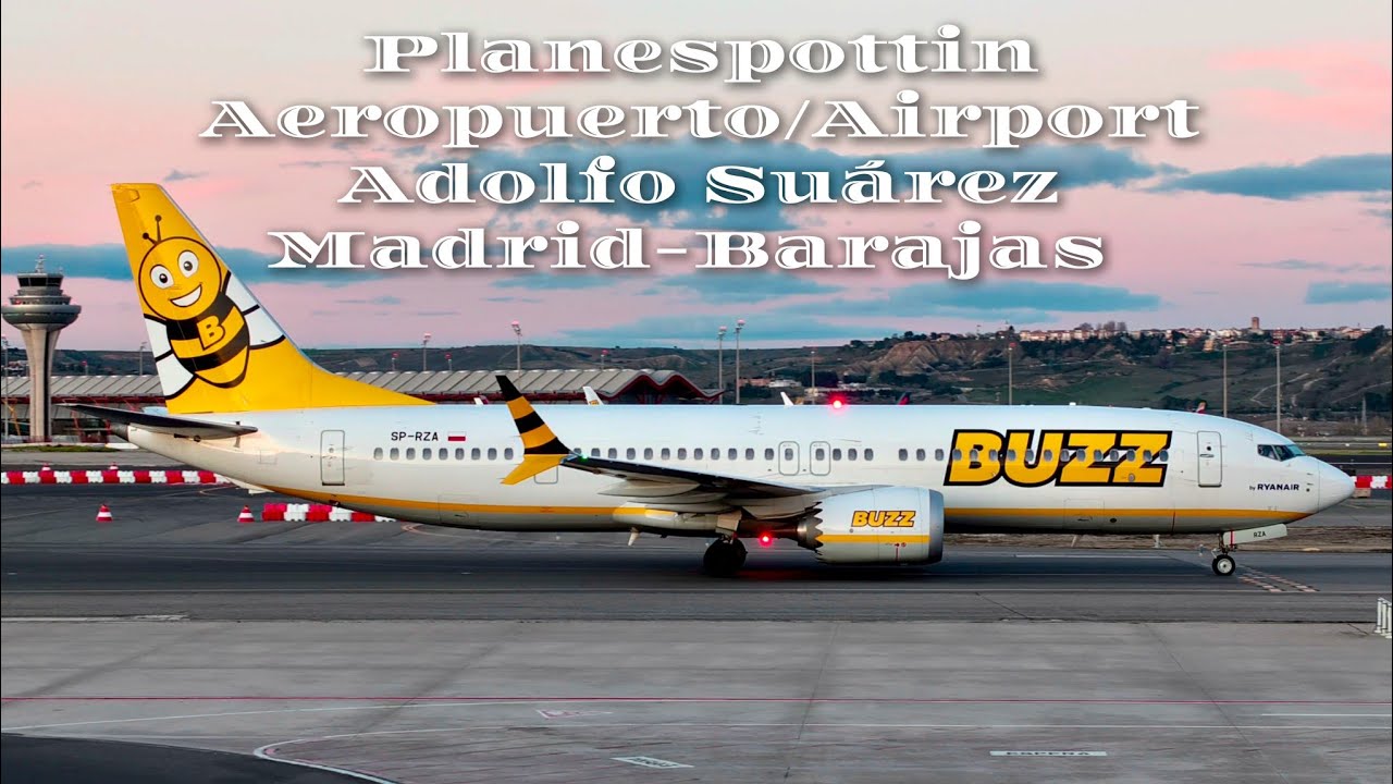 Aviones en el aeropuerto Adolfo Suárez Madrid Barajas / Plane Spotting 🛫 Madrid Airport . Spain 2025