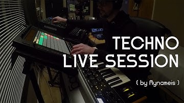 Techno Live Session with Moog Sub 37 / Ableton Live / Xone DB2