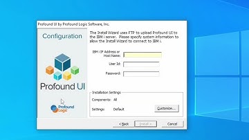 Installing Profound UI - Windows Installer