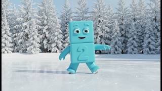 Numberblocks in Winter Land Counting Fun! ❄️ Learn Numbers in the Snow screenshot 1