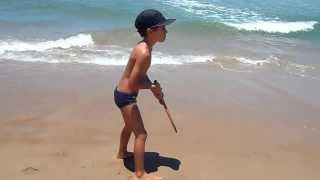 Matheus no seu esporte preferido!!!