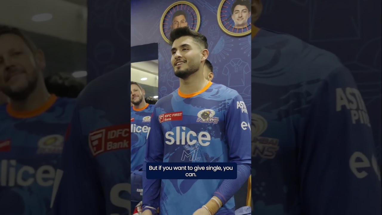 Nehal The Finisher - Origin Story | Mumbai Indians