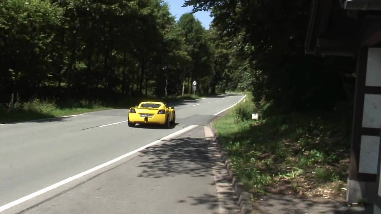 vx220 smc Opel Speedster Turbo Auspuff !Test!