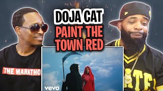 AMERICAN RAPPER REACTS TO -Doja Cat - Paint The Town Red (Official Video)
