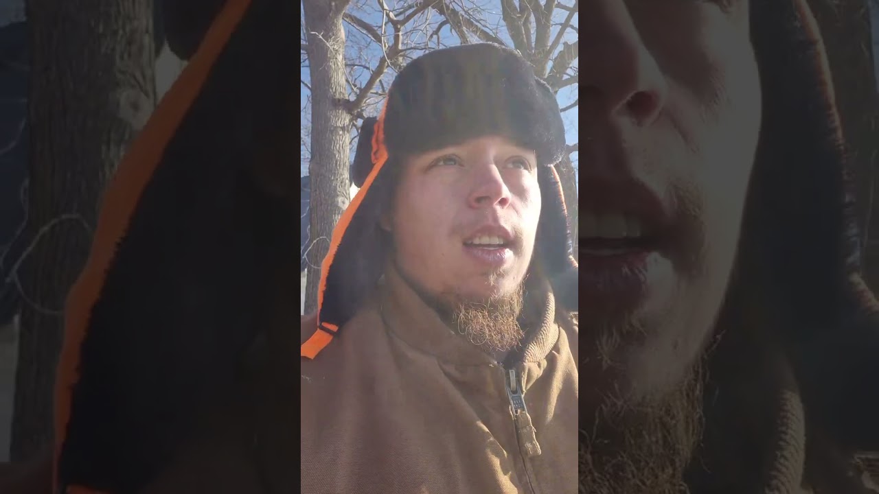 My View Every Morning In Iowa Trapping 