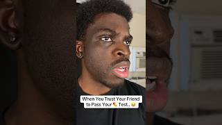 When You Trust Your Friend to Pass Your 💊 Test.. 😂 #skit #comedy #fyp