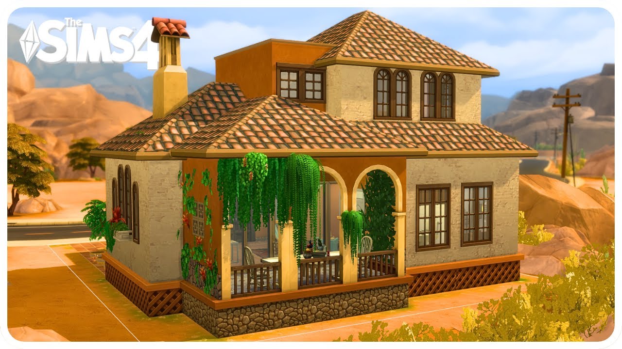 pic Sims 4 Dream Makeover House agave abode sims 4 stop motion speed build no cc motherlode makeover spanish dream home