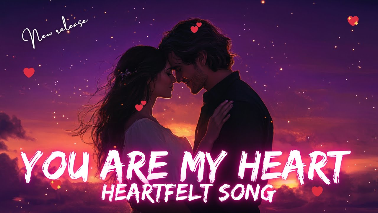 💖You Are My Heart – New Love Song 👄 | Romantic Lyrics Video & Beautiful ...