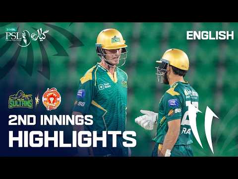 2st Innings Highlights | Multan Sultans vs Islamabad United | Match 4 | English | HBL PSL 11 | MZB1U
