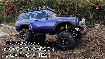 Redcat Gen8 Scout II  /  I test the Proline Mickey Thompson Baja Pro X tires on my crawler course