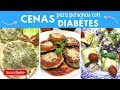 Cenas para diabéticos, hipertensos e hígado graso | Cocina de Addy