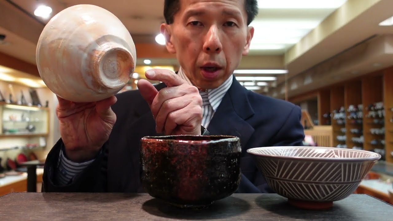 We explained about matcha bowls for inbound tourists. - YouTube