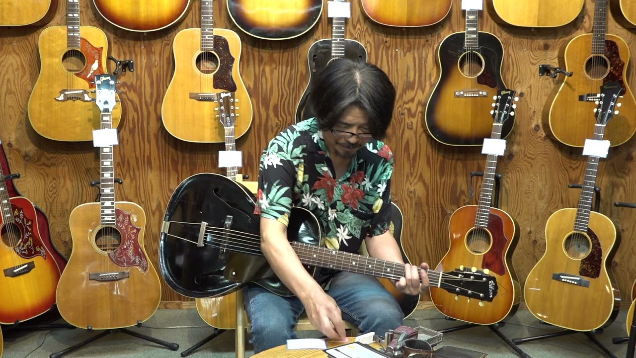 GIBSON L 30 BK 1938 - YouTube