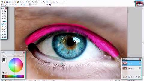 Paint.Net Tutorial - How to Make Makeup