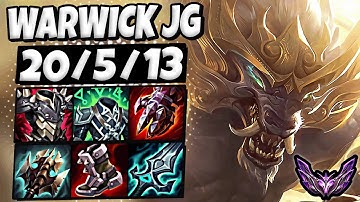 Warwick vs Master Yi [ Jungle ] Lol Korea Master Patch 25.23 ✅