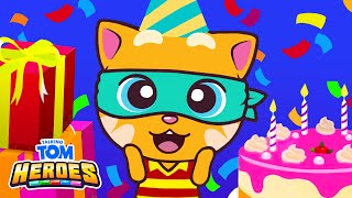 Heroic Birthday Celebration! 🎂🥳 Talking Tom Heroes Cartoon Collection