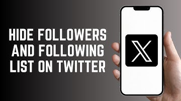 How To Hide Followers And Following List On Twitter (X) 2025 — Step-by-Step Guide