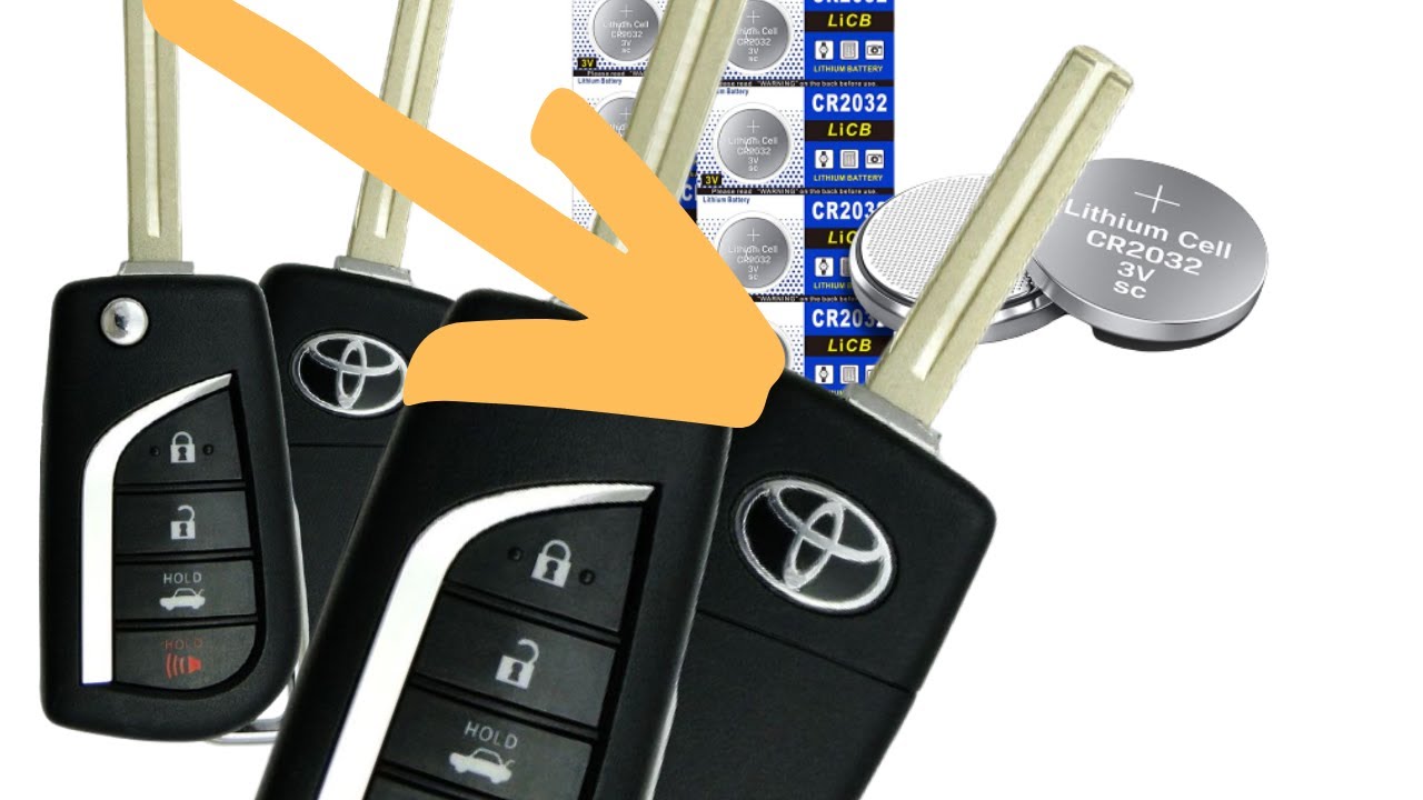 2020 Toyota Corolla Key Fob Battery Replacement (Easy Way)... - YouTube