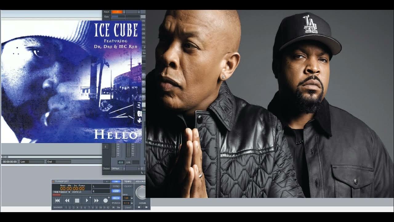 Ice Cube feat. MC Ren and Dr. Dre's 'Hello' sample of Dr. Dre's 'The Watcher