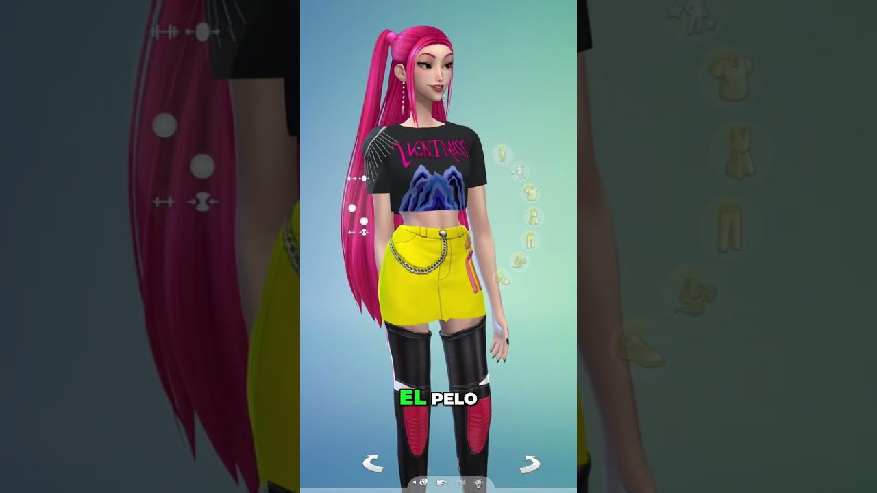 Sims K-Pop Demon Hunters Gameplay Increíble #shorts