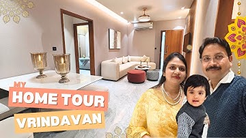 राधा रानी के आशीर्वाद से, वृन्दावन में मिला घर | Most Luxurious 3BHK Flat in Rukmani Vihar Vrindavan