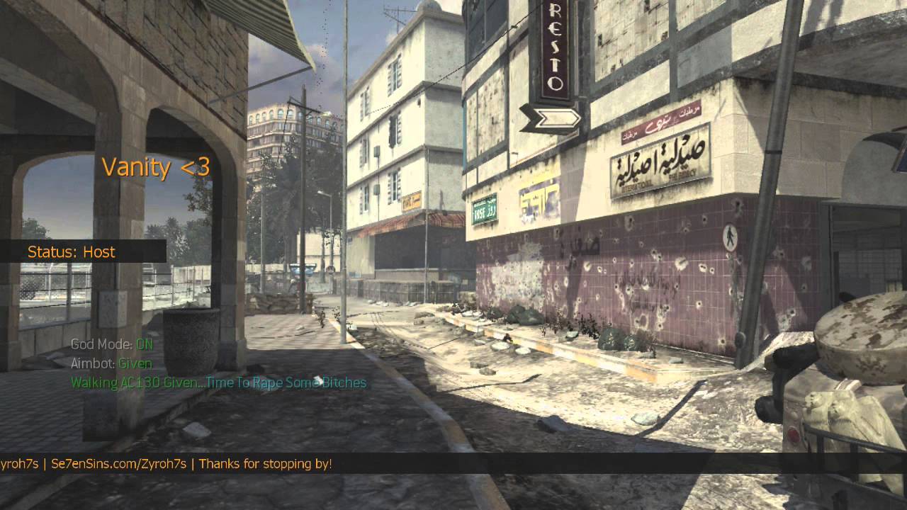 Modern Warfare 2 Mod Menu: Vanity v1 [download] - YouTube