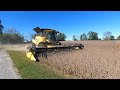 Seeding Pasture &amp; Combining Soybeans