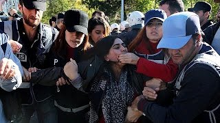 Angry Protests In Turkey And Beyond After Arrest Of Pro-Kurdish Hdp Politicians - World