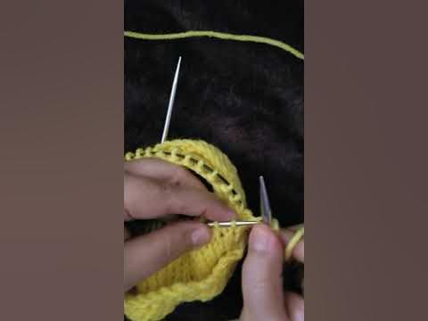 Circular Knitting Needles for Beginners part 1: How to do the Long Tail  Cast On 