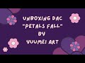 Unboxing diamond art club petals fall by yuumei art