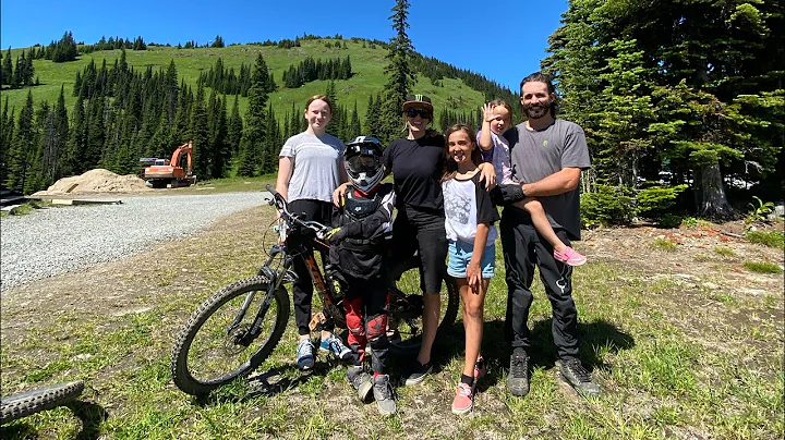 Turcotte and Balzer Family SHRED SUN PEAKS BIKE PA...