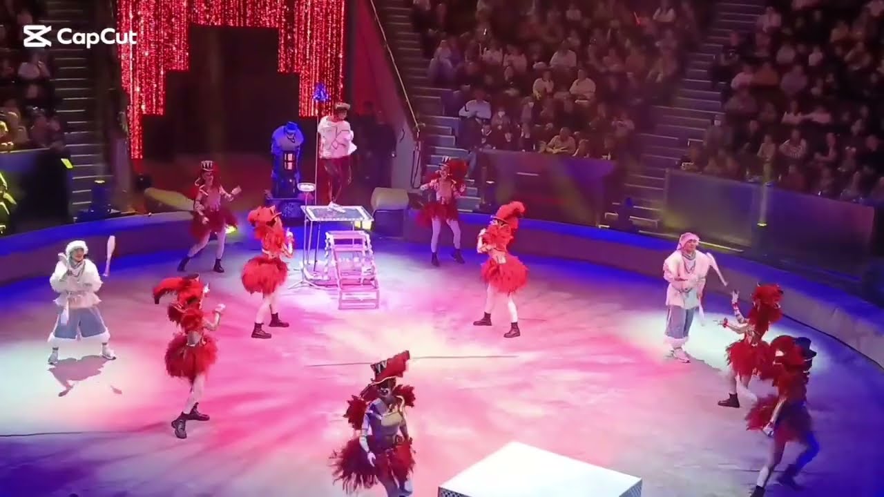 ЖОНГЛЁРЫ В РИТМЕ  ТАНЦА. Алматинский цирк.