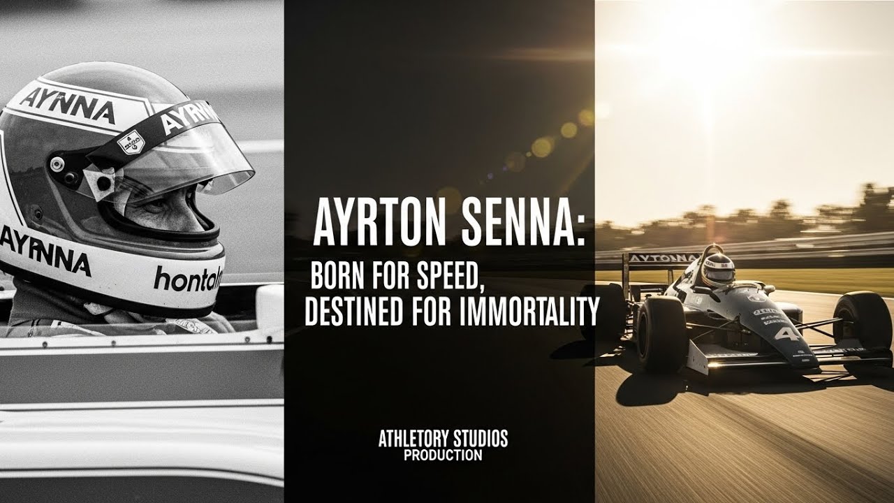 AYRTON SENNA || Born for speed, destined for immortality.