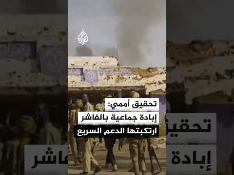 تحقيق مستقل للأمم المتحدة: ممارسات الدعم السريع في الفاشر تشير لارتكابها إبادة جماعية
