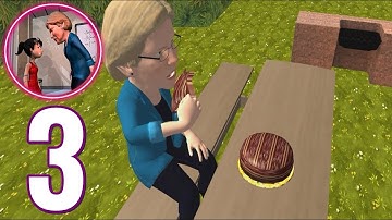 Crazy Scary Evil Teacher 3D - Spooky Game - Gameplay Walkthrough Part 3 - IOS Gameplay