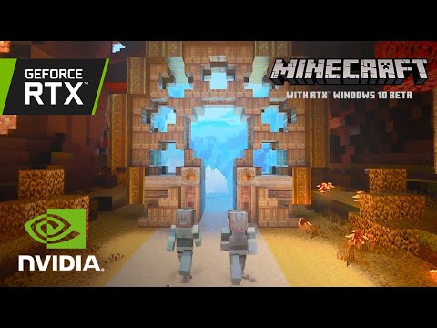 Minecraft with RTX | Portal Pioneers RTX