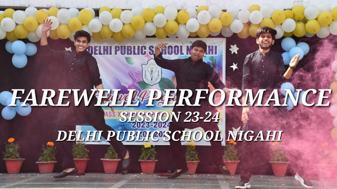 FAREWELL DANCE PERFORMANCE BY BOYS 23-24