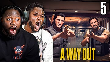 DEMONS ARE FINALLY HOME! OR WAIT WTF?! | A Way Out (ENDING)